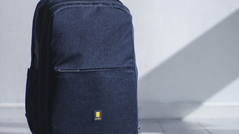 Open travel suitcase packed for a journey